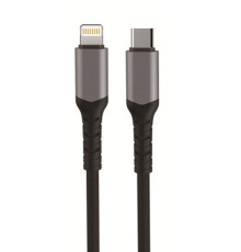 Кабель WUW-X183 Type-C to Lightning 3A 1m Black (6972573333943)