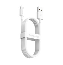 Кабель Baseus Simple Wisdom Data Cable Kit USB to Micro 2.1A (2PCS/Set）1.5m White (TZCAMZJ-02)