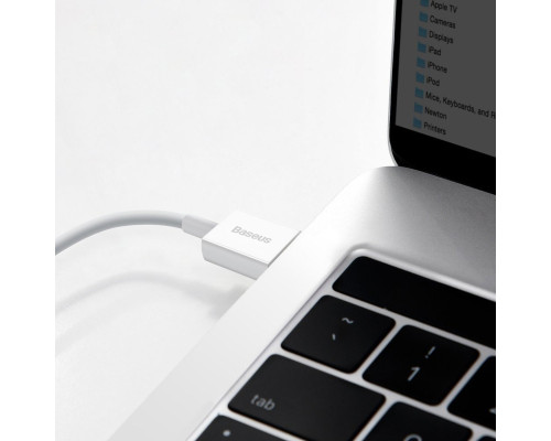 Кабель Baseus Superior Series Fast Charging Data Cable USB to Type-C 66W 2m White (CATYS-A02)