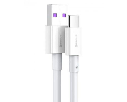 Кабель Baseus Superior Series Fast Charging Data Cable USB to Type-C 66W 2m White (CATYS-A02)