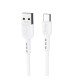 Кабель HOCO X33 Type-C 5A Surge charging data cable White (6931474706126)