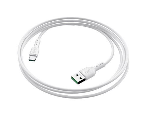 Кабель HOCO X33 Type-C 5A Surge charging data cable White (6931474706126)