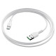 Кабель HOCO X33 Type-C 5A Surge charging data cable White (6931474706126)
