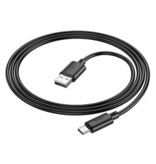 Кабель HOCO X88 Gratified charging data cable for Type-C Black (6931474783349)