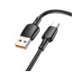 Кабель BOROFONE BX93 Super power 100W charging data cable Type-C Black (6941991103179)