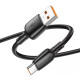 Кабель BOROFONE BX93 Super power 100W charging data cable Type-C Black (6941991103179)