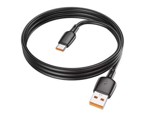 Кабель BOROFONE BX93 Super power 100W charging data cable Type-C Black (6941991103179)