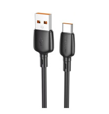 Кабель BOROFONE BX93 Super power 100W charging data cable Type-C Black (6941991103179)