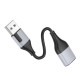 Адаптер BOROFONE BV19 Creator 2-in-1 external sound card for headset USB to 3.5mm Black (6941991108365)