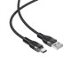 Кабель ACEFAST C11-04 USB to Type-C 3A, 1.2m, nylon + PVC, zinc connectors, Black (6974316280224)