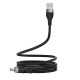 Кабель ACEFAST C11-04 USB to Type-C 3A, 1.2m, nylon + PVC, zinc connectors, Black (6974316280224)