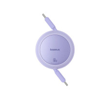 Кабель Baseus Free2Pull Mini Charging Cable USB-C to USB-C 60W 1m Nebula Purple (P10364500511-01)