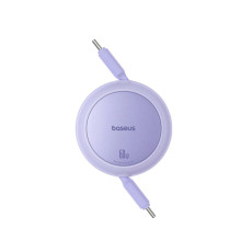 Кабель Baseus Free2Pull Mini Charging Cable USB-C to USB-C 60W 1m Nebula Purple (P10364500511-01)