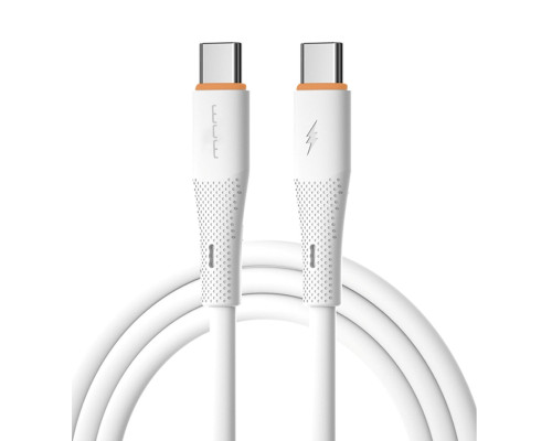 Кабель WUW-X225 Type-C to Type-C PD 65W white (X225)