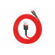 Кабель Baseus Cafule Cable USB For Lightning 1.5A 2m Red+Red (CALKLF-C09)