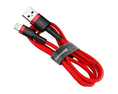 Кабель Baseus Cafule Cable USB For Lightning 1.5A 2m Red+Red (CALKLF-C09)