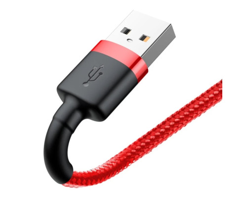 Кабель Baseus Cafule Cable USB For Lightning 1.5A 2m Red+Red (CALKLF-C09)