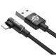Кабель Baseus MVP Elbow Type Cable USB For IP 2A 1m Black (CALMVP-01)