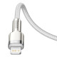 Кабель Baseus Cafule Series Metal Data Cable Type-C to iP PD 20W 1m White (CATLJK-A02)