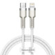 Кабель Baseus Cafule Series Metal Data Cable Type-C to iP PD 20W 1m White (CATLJK-A02)