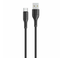 Кабель Usams US-SJ501 U68 Type-C Charging & Data Cable 1m Black (SJ501USB01)