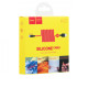 Кабель HOCO X21 USB to Type-C 2A, 1m, silicone, TPE connectors, Black+Red (6957531071419)