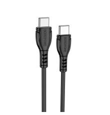 Кабель BOROFONE BX51 Triumph 60W charging data cable Type-C to Type-C Black (BX51CCB)