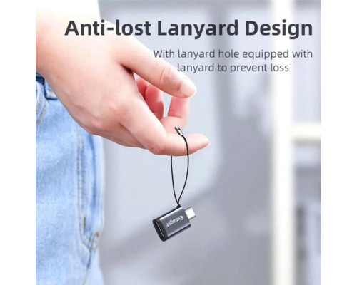 Адаптер Essager Soray OTG (USB Female to Type-C Male) USB3.0 Adaptor grey (EZJAC-SRA0G) (EZJAC-SRA0G)