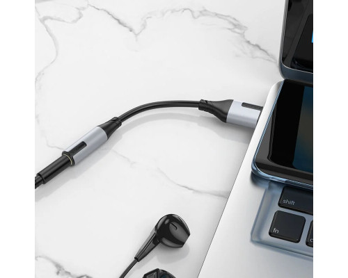 Адаптер BOROFONE BV19 Creator external sound card USB to 3.5mm Black (6941991108358)