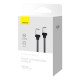 Кабель Baseus CoolPlay Series Fast Charging Cable Type-C to Type-C 100W 1m Black (CAKW000201)
