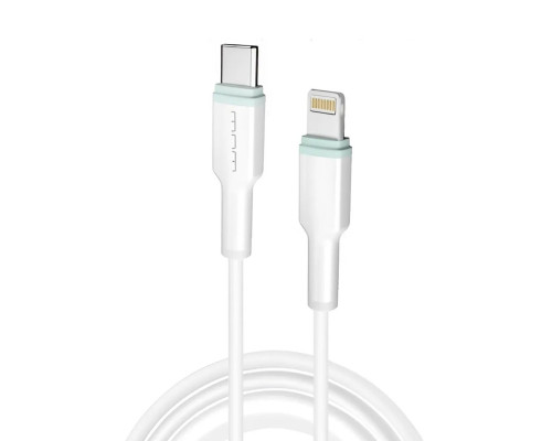 Кабель WUW-X206 Type-C to Lightning PD20W 1m white (WUW-X206TL)