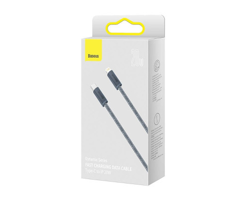 Кабель Baseus Dynamic Series Fast Charging Data Cable Type-C to iP 20W 2m Slate Gray (CALD000116)