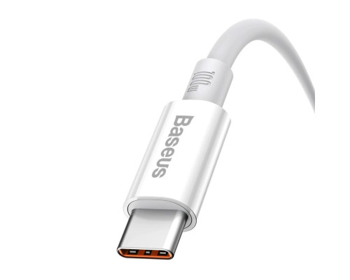 Кабель Baseus Superior Series Fast Charging Data Cable USB to Type-C 100W 1m Moon White (P10320102214-01)