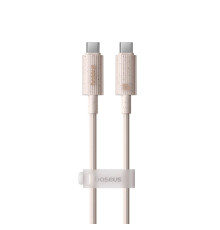 Кабель Baseus Habitat Series Fast Charging Cable Type-C to Type-C 100W 2m Wheat Pink (P10360202421-01)