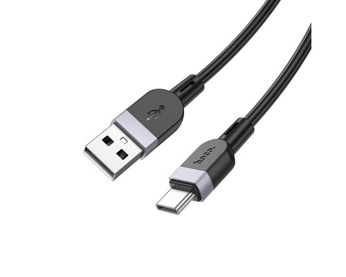 Кабель HOCO X109 Energy silicone charging data cable Type-C (L=1M) Black (6942007636247)