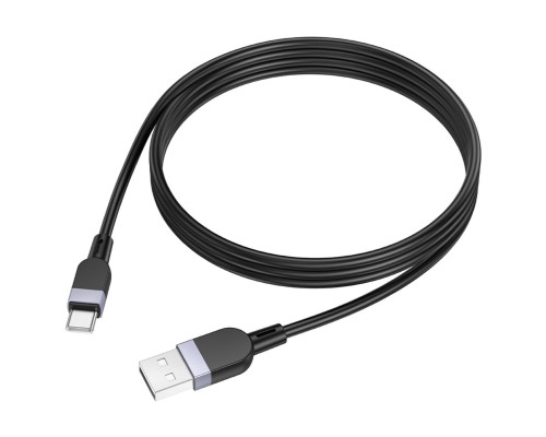 Кабель HOCO X109 Energy silicone charging data cable Type-C (L=1M) Black (6942007636247)