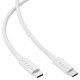 Кабель ACEFAST C18-03 USB-C to USB-C braid charging data cable White (6974316284253)