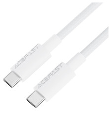 Кабель ACEFAST C18-03 USB-C to USB-C braid charging data cable White (6974316284253)