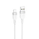 Кабель HOCO X109 Energy silicone charging data cable iP (L=1M) White (6942007636216)
