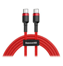 Кабель Baseus Cafule USB Cable Type-C-Type-C 3A 2m Red (CATKLF-H09)