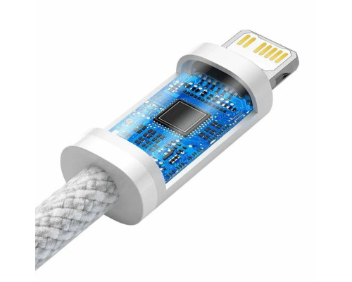 Кабель Baseus Dynamic Series Fast Charging Data Cable Type-C to iP 20W 1m White (CALD000002)