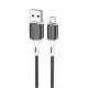 Кабель BOROFONE BX79 USB to Micro 2.4A, 1m, silicone, silicone connectors, Black (BX79MB)