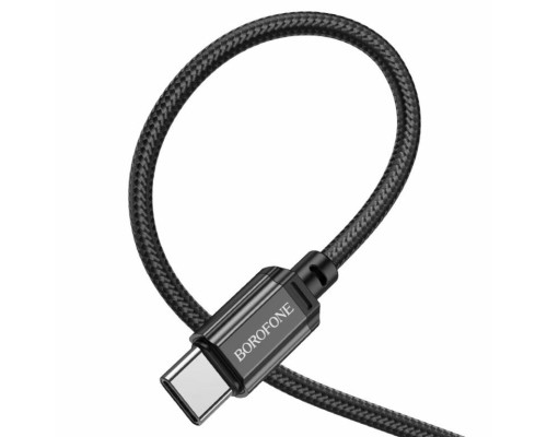 Кабель BOROFONE BX87 Sharp charging data cable for Type-C Black (BX87CB)