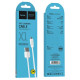Кабель HOCO X1 USB to Micro 2.4A, 2m, PVC, PVC connectors, White (6957531042686)