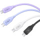 Кабель Usams US-SJ620 Micro Charging & Data Cable - Moe Series 1m White (SJ620USB02)