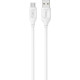 Кабель Usams US-SJ620 Micro Charging & Data Cable - Moe Series 1m White (SJ620USB02)