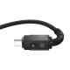 Кабель Baseus Unbreakable Series Fast Charging Data Cable Type-C to Type-C 100W 1m Cluster Black (P10355800111-00)