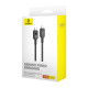 Кабель Baseus Unbreakable Series Fast Charging Data Cable Type-C to Type-C 100W 1m Cluster Black (P10355800111-00)