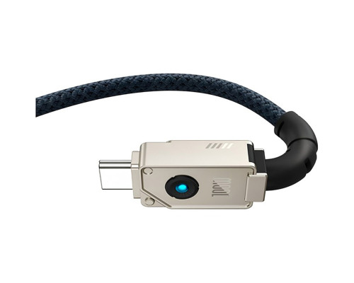 Кабель Baseus Unbreakable Series Fast Charging Data Cable USB to Type-C 100W 1m Stellar White (P10355801221-00)