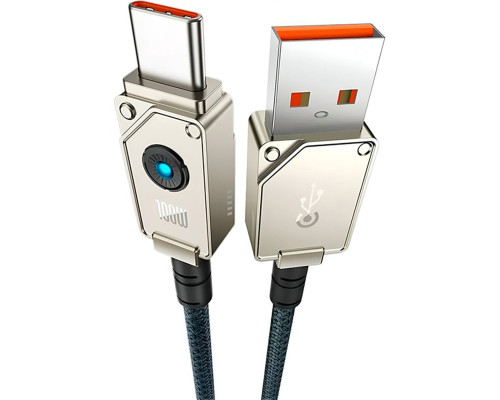 Кабель Baseus Unbreakable Series Fast Charging Data Cable USB to Type-C 100W 1m Stellar White (P10355801221-00)